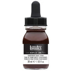 Liquitex Transparent Burnt Sienna Acrylic Ink 30ml - Hobby Heaven