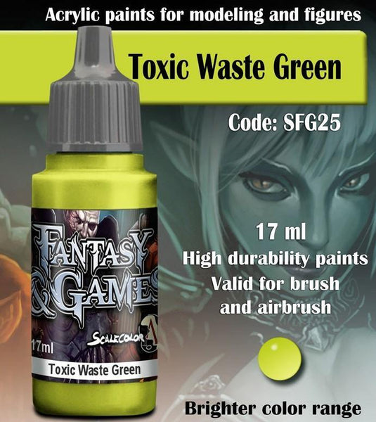Scale75 Fantasy And Games Toxic Waste Green SFG-25 - Hobby Heaven