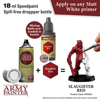 SP Slaughter Red Speedpaint Army Painter WP2012 - Hobby Heaven