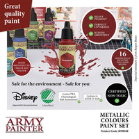 Warpaints Metallic Colours Paint Set Army Painter WP8048 - Hobby Heaven
