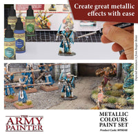 Warpaints Metallic Colours Paint Set Army Painter WP8048 - Hobby Heaven