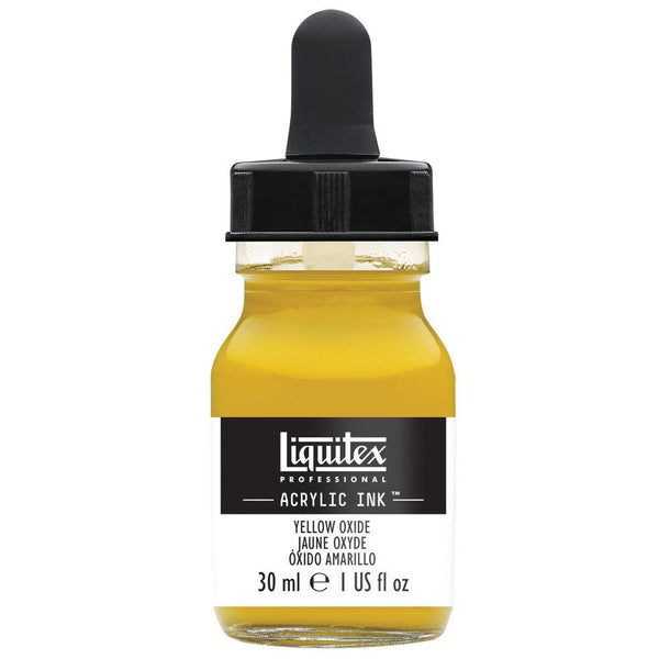 Liquitex Yellow Oxide Acrylic Ink 30ml - Hobby Heaven