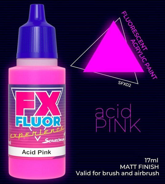 Scale75 FX Fluor Experience Acid Pink SFX-02 - Hobby Heaven
