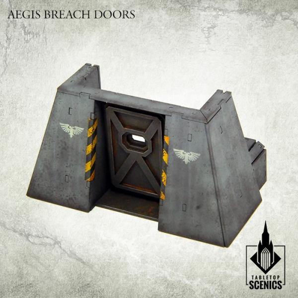 Tabletop Scenics Aegis Breach Doors KRTS118 - Hobby Heaven