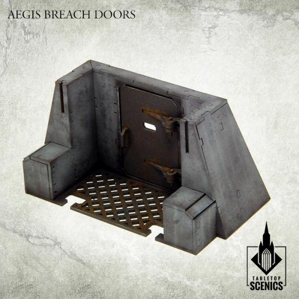 Tabletop Scenics Aegis Breach Doors KRTS118 - Hobby Heaven