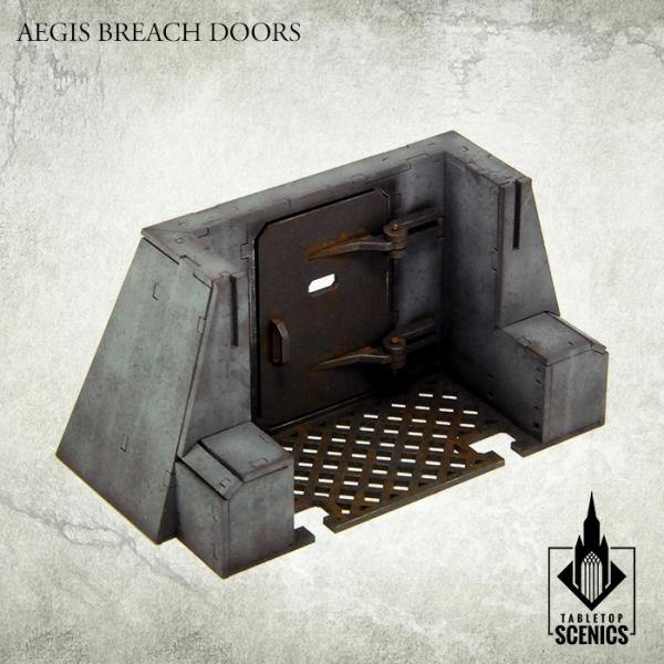 Tabletop Scenics Aegis Breach Doors KRTS118 - Hobby Heaven