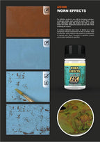 AK Interactive AK088 Worn Effects – Scratch and damage effects after fluid application