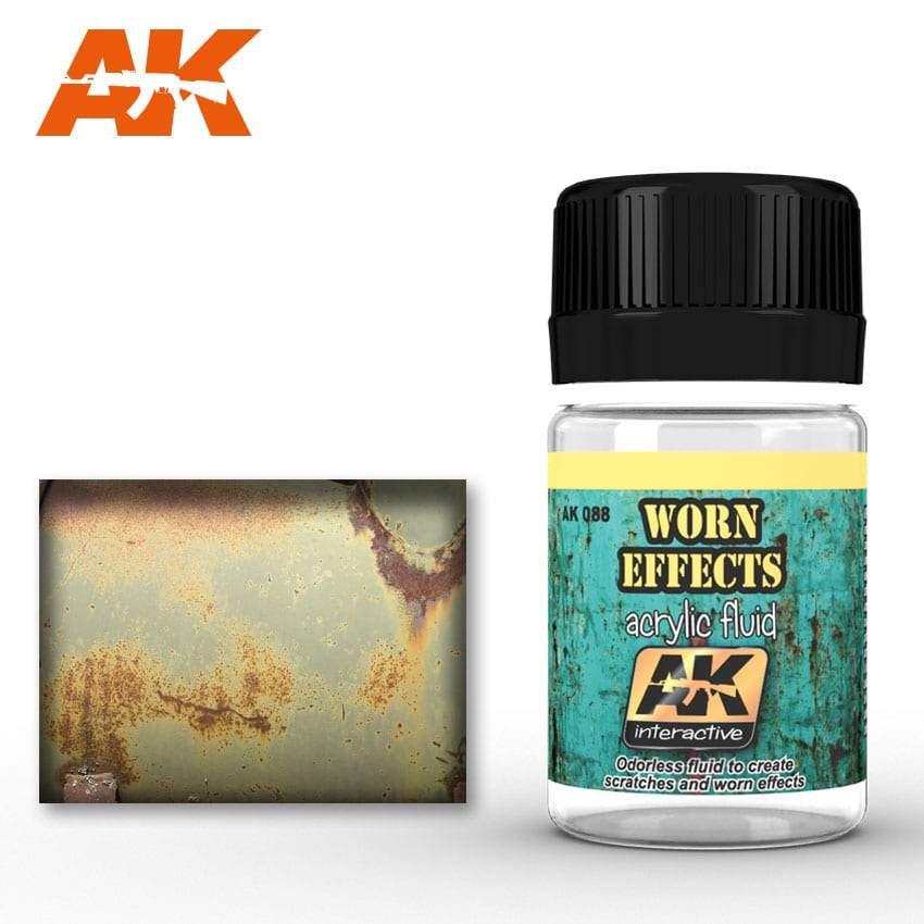 AK Interactive AK088 Worn Effects – Create realistic scratch effects on models