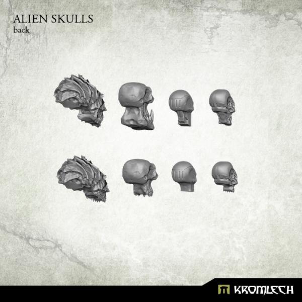 Kromlech Alien Skulls (14) KRBK010 - Hobby Heaven