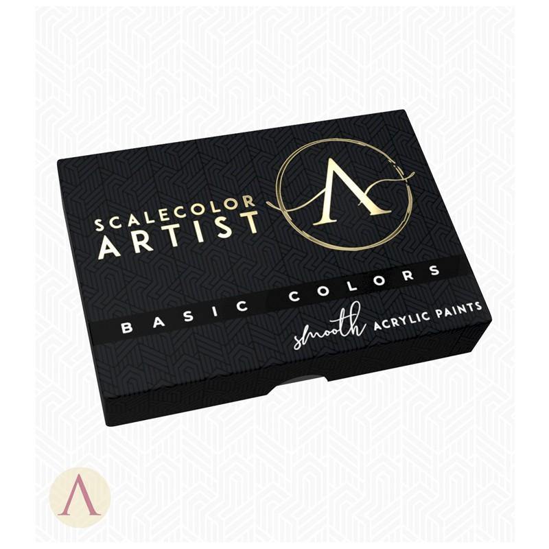 Scale75 Artists Basic Colors Paint Set (6 Paints) | Hobby Heaven