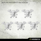 Kromlech Bedlam Fraternity Backpacks five resin pieces with speaker modifications front view render