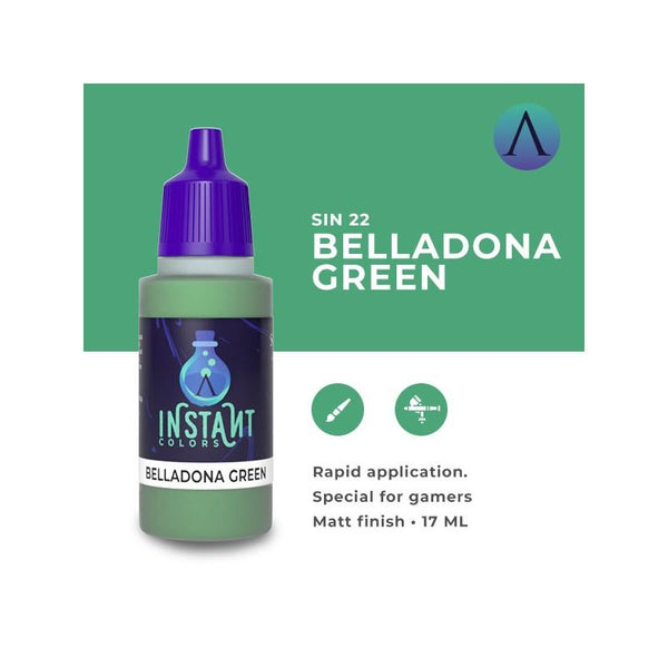 Scale75 Instant Color Belladonna Green 17ml SIN-22 - Hobby Heaven