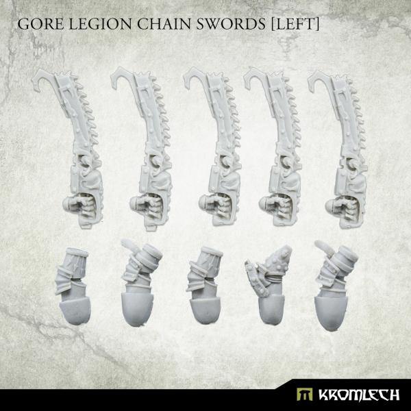 Kromlech Gore Legion Chain Swords [left] (5) KRCB240 - Hobby Heaven