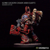 Kromlech Gore Legion Chain Axes [left] (5) KRCB238 - Hobby Heaven