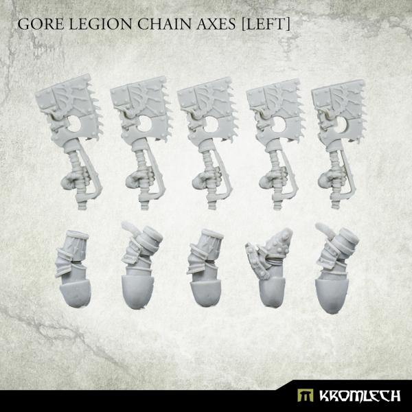 Kromlech Gore Legion Chain Axes [left] (5) KRCB238 - Hobby Heaven
