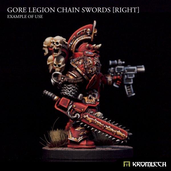 Kromlech Gore Legion Chain Swords [right] (5) KRCB241 - Hobby Heaven