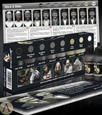 Scale75 Black and White Paint Set (8 Paints) - Hobby Heaven