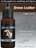 Scale75 Scalecolor Brown Leather SC-31 - Hobby Heaven