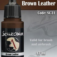 Scale75 Scalecolor Brown Leather SC-31 - Hobby Heaven
