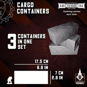 Tabletop Scenics Cargo Containers KRTS129 - Hobby Heaven