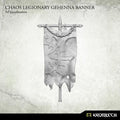Kromlech Chaos Legionary Gehenna Banner (1) KRCB184 - Hobby Heaven