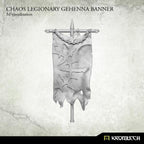Kromlech Chaos Legionary Gehenna Banner (1) KRCB184 - Hobby Heaven