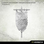 Kromlech Chaos Legionary Infernum Banner (1) KRCB183 - Hobby Heaven
