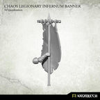 Kromlech Chaos Legionary Infernum Banner (1) KRCB183 - Hobby Heaven
