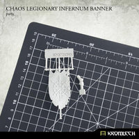 Kromlech Chaos Legionary Infernum Banner (1) KRCB183 - Hobby Heaven