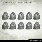 3D render of Kromlech Eightfold Star Shoulder Pads showing angled view of eight-pointed star