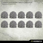 3D render of Kromlech Eightfold Star Shoulder Pads showing reverse side detail