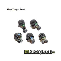 Kromlech Chem Trooper Heads (10) KRCB031 - Hobby Heaven