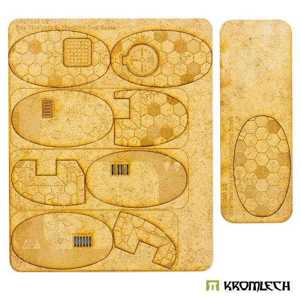 Kromlech Cityfight 75x42mm Oval Base Toppers (6) KRBT090 - Hobby Heaven