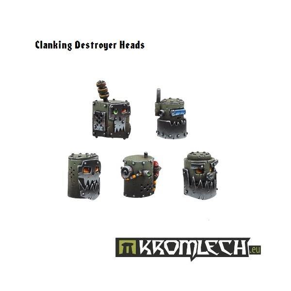 Kromlech Clanking Destroyer Heads (10) KRCB022 - Hobby Heaven