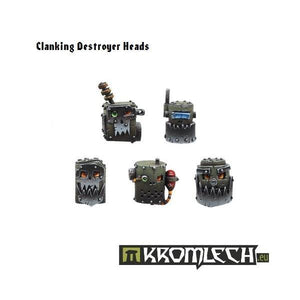 Kromlech Clanking Destroyer Heads (10) KRCB022 - Hobby Heaven