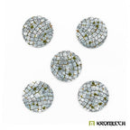 Kromlech Cobblestone 50mm Round Base Toppers - 50mm (5) KRBT050 - Hobby Heaven