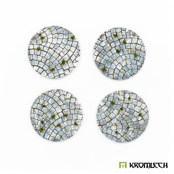 Kromlech Cobblestone 60mm Round Base Toppers (4) KRBT049 - Hobby Heaven