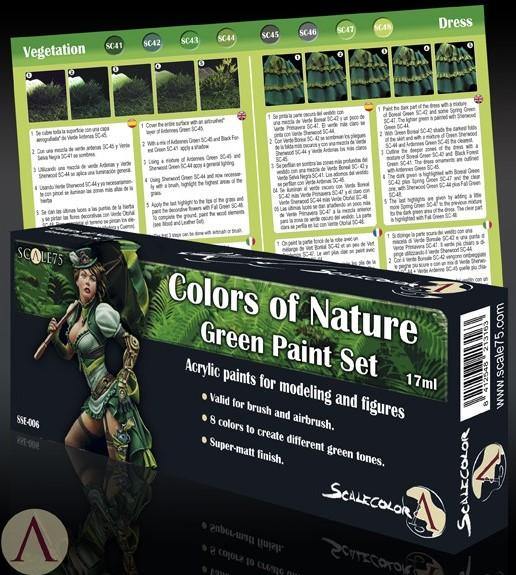 Scale75 Colors of Nature Paint Set (8 Paints) - Hobby Heaven