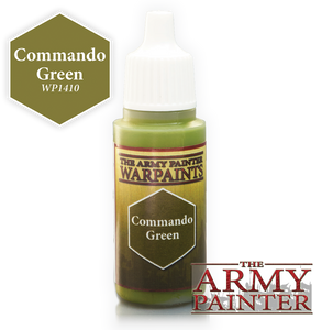 Commando Green Warpaints Army Painter - Hobby Heaven