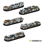 Kromlech Concrete Slabs Bike 70x25mm Set 2 (5) KRRB055 - Hobby Heaven