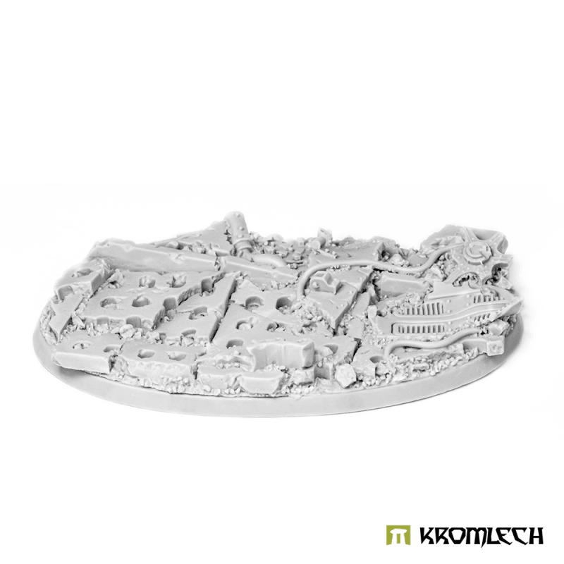 Kromlech Concrete Slabs Oval 105mm (1) KRRB056 - Hobby Heaven