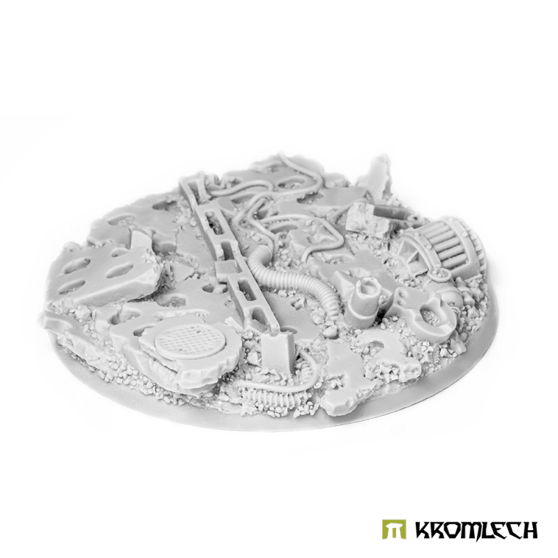 Kromlech Concrete Slabs Round 80mm (1) KRRB019 - Hobby Heaven
