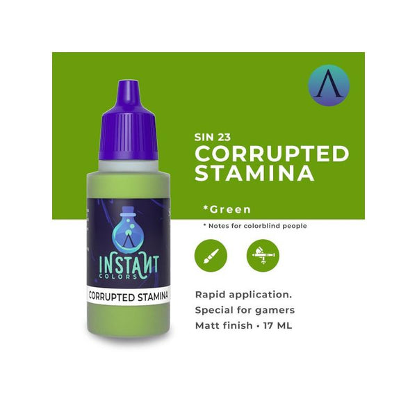 Scale75 Instant Color Corrupted Stamina 17ml SIN-23 - Hobby Heaven