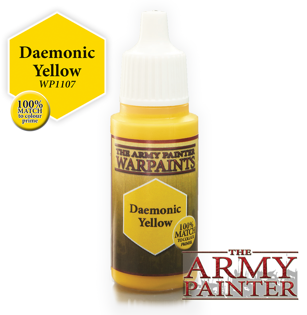 Daemonic Yellow Warpaints Army Painter - Hobby Heaven