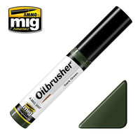 AMMO By MIG Oilbrusher Dark Green A.MIG-3507 - Hobby Heaven