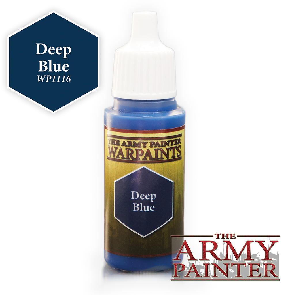 Deep Blue Warpaints Army Painter - Hobby Heaven