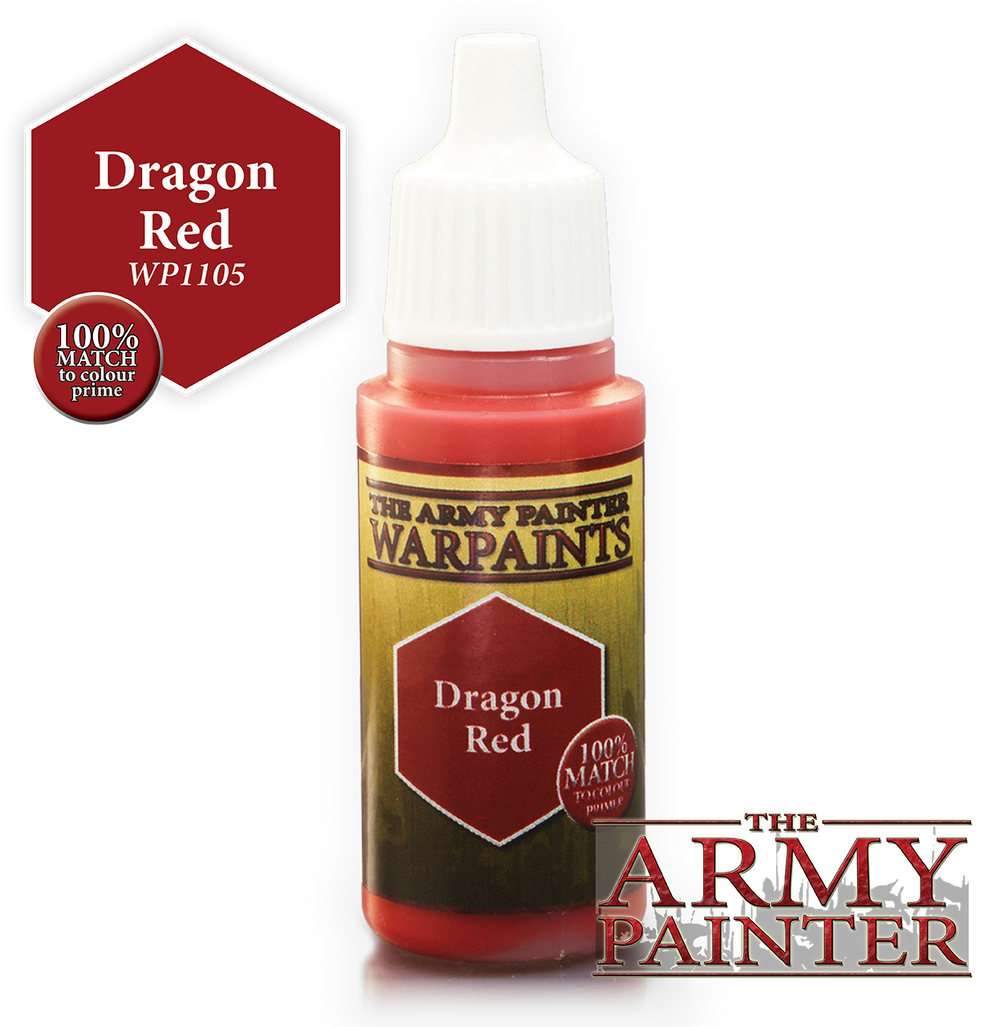 Dragon Red Warpaints Army Painter - Hobby Heaven