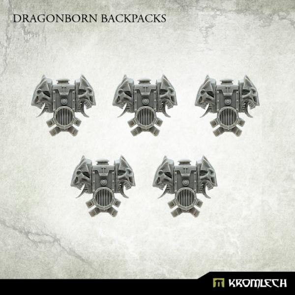 Kromlech Dragonborn Backpacks (5) KRCB222 - Hobby Heaven