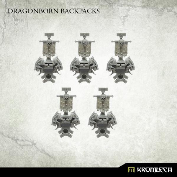 Kromlech Dragonborn Backpacks (5) KRCB222 - Hobby Heaven