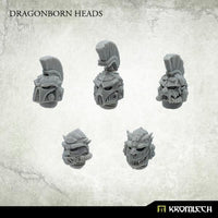 Kromlech Dragonborn Heads (10) KRCB221 - Hobby Heaven
